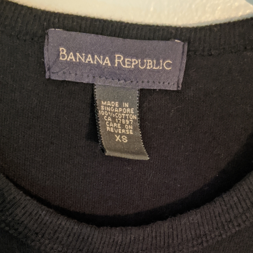 90s Banana Republic cotton brand tee small - Picture 2 of 4